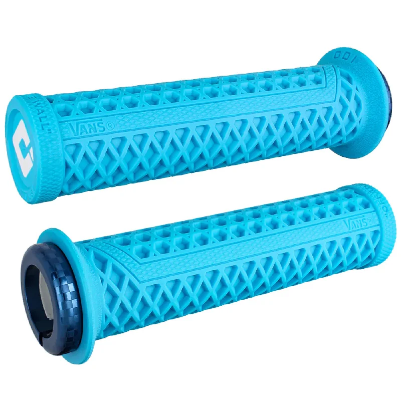 bicycle pad friction-Manopole Odi Vans V2.1 Lock-On - Azzurro