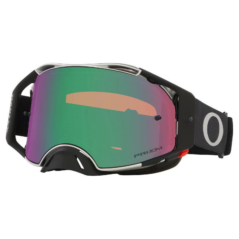 bicycle pump vibration-OAKLEY AIRBRAKE GOGGLES - TUFF BLOCKS GUNMETAL BALCK (PRIZM MX JADE)