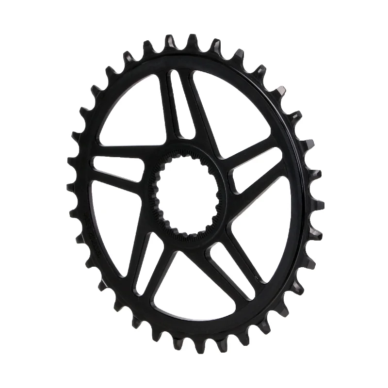 bicycle paint stability-Wolf Tooth Direct Mount Chainring - 34t Shimano DM For Boost Cranks 3mm Offset Requires 12-Speed Hyperglide+ Chain BLK