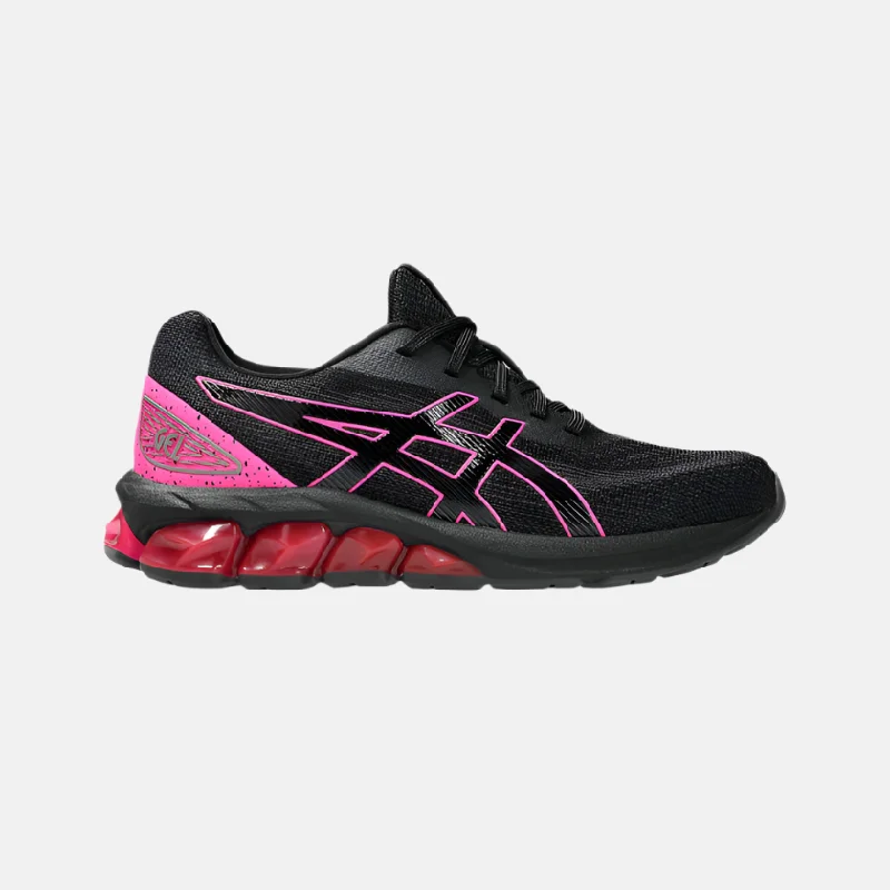 bicycle exercise handling-Asics GEL-QUANTUM 180 VII Womens Running Shoes -Black/Pink Glo