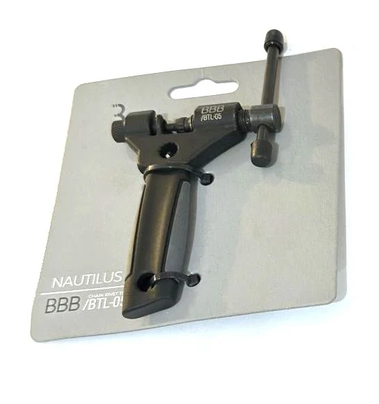 bicycle suspension vibration-BBB CYCLING BTL-05 Nautilus II High-End Chain Rivet Breaker Tool 7-12 Speed