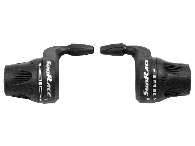 bicycle chain absorption-Sunrace 3 Speed Grip Shifters