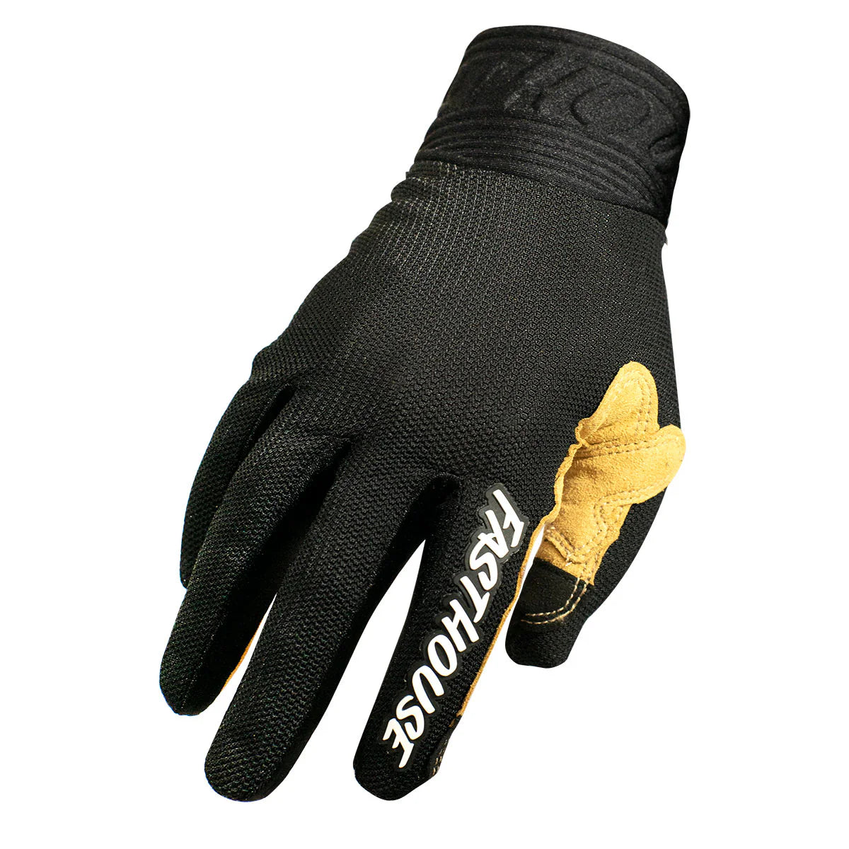 bicycle rotor control-Fasthouse Wheeler MTB Glove - Black