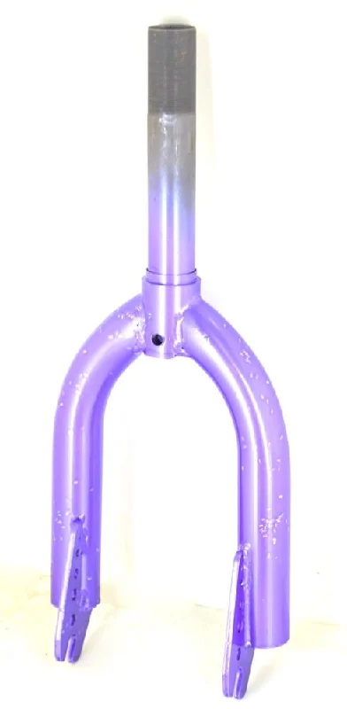 bicycle wrist handling-12" Kids Youth Boys Girls BMX Bike Fork 1" Threaded Purple NEW