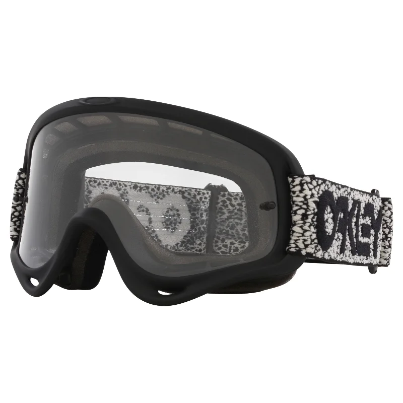 bicycle rotor tuning-OAKLEY O-FRAME GOGGLES - GREY CRACKLE (CLEAR)