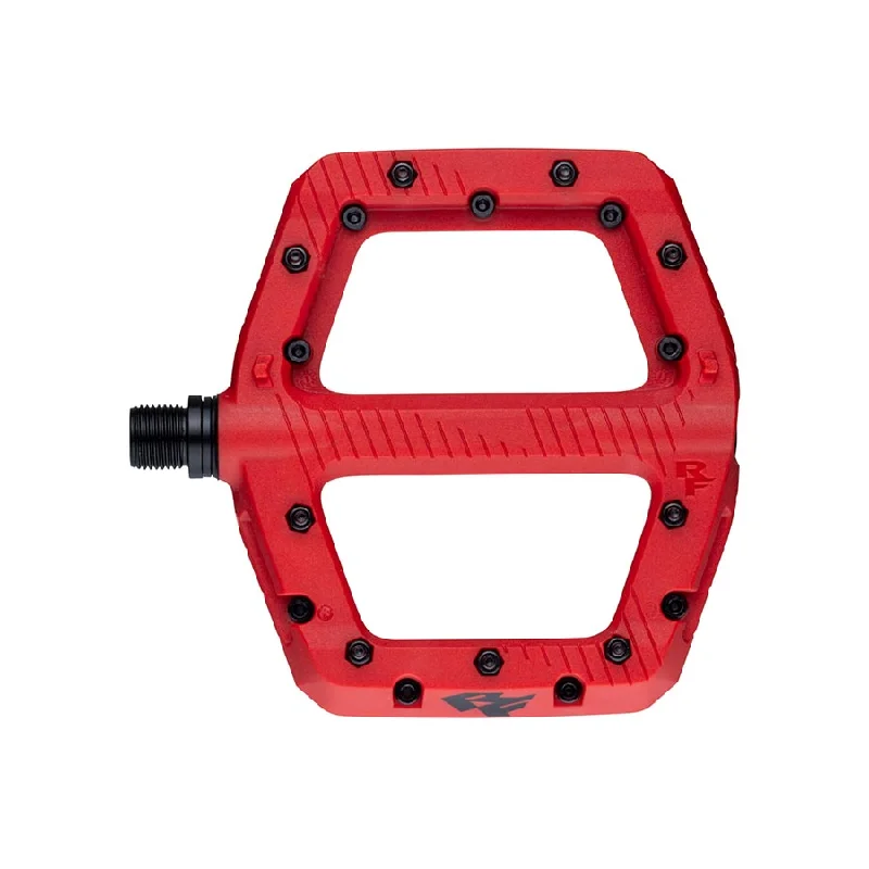 bicycle tool maneuverability-RaceFace Chester Pedals - Platform Composite 9/16" Small Red