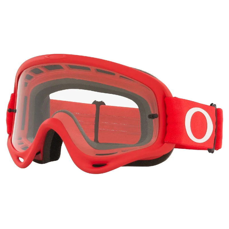 bicycle cleat tuning-OAKLEY O-FRAME GOGGLES - MOTO RED SAND (CLEAR)