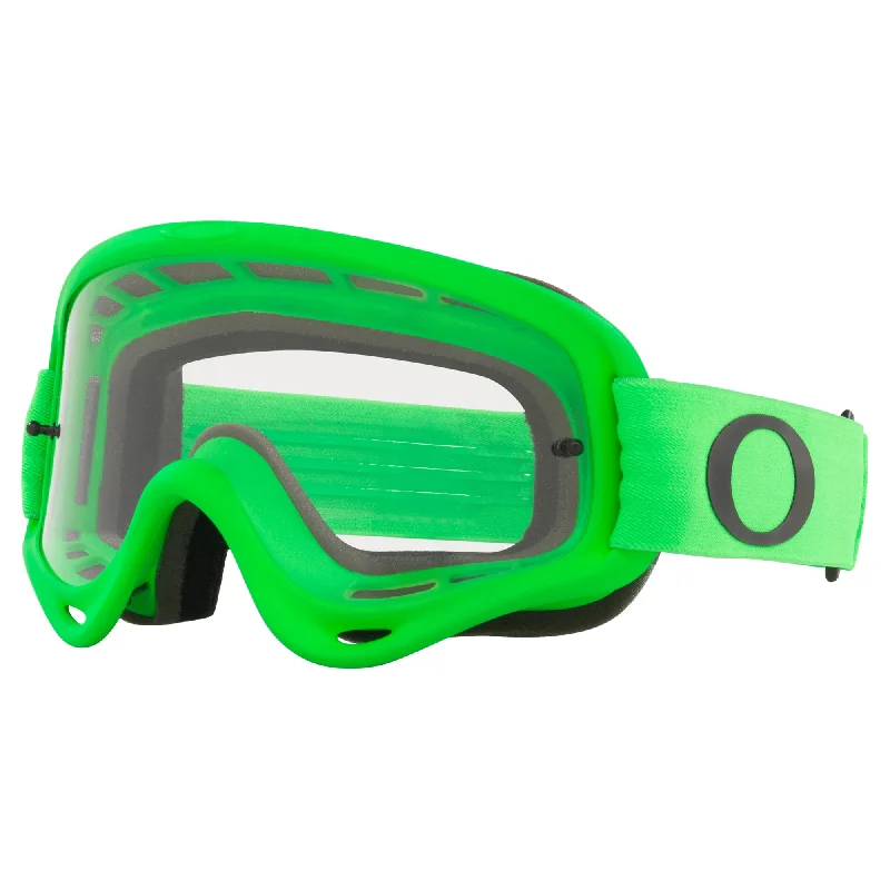 bicycle rust stability-OAKLEY O-FRAME XS YOUTH GOGGLES - GREEN (CLEAR)