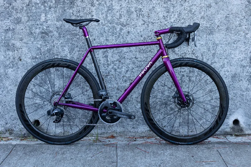 bicycle rotor optimization-Prova Speciale Steel - Purple, Sram Force AXS, 55cm (Pre-Owned)