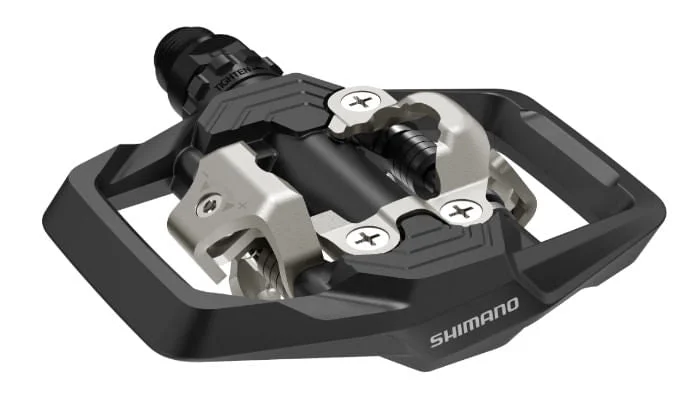 bicycle cleat handling-Shimano ME700 SPD Clipless Pedals