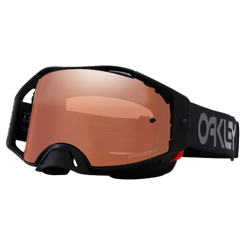 bicycle cleat innovation-OAKLEY AIRBRAKE GOGGLES - MATTE BLACK (PRIZM MX BLACK)