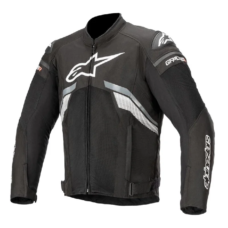 bicycle tire control-ALPINESTARS T-GP PLUS R V3 AIR JACKET - BLACK/DARK GREY