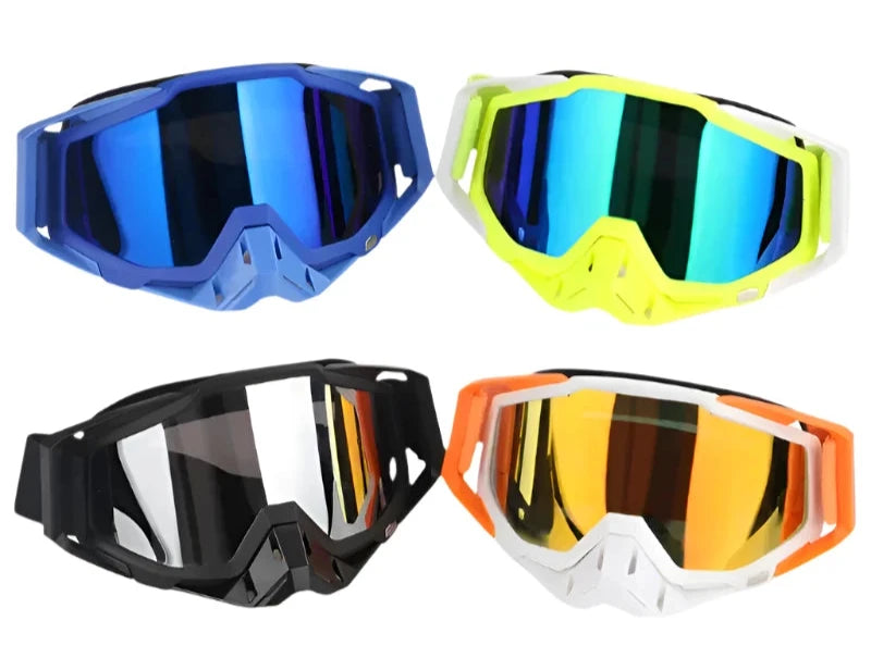 bicycle sidewall responsiveness-New Protective Glasses Motorcycle Outdoor Sports Windproof Dustproof Eye Glasses Ski Snowboard Goggles Motocross Riot Control 1