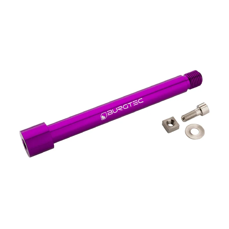 bicycle pedal grip-Burgtec Fox Fork 2021+ Axle 15x110mm - Purple Rain