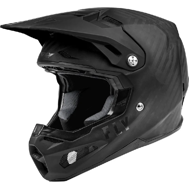 bicycle pad optimization-FLY 2024 FORMULA CARBON YOUTH HELMET - MATT BLACK