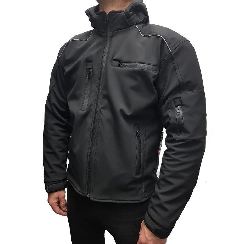 bicycle cleaner traction-TENTENTHS SHELDON JACKET - BLACK