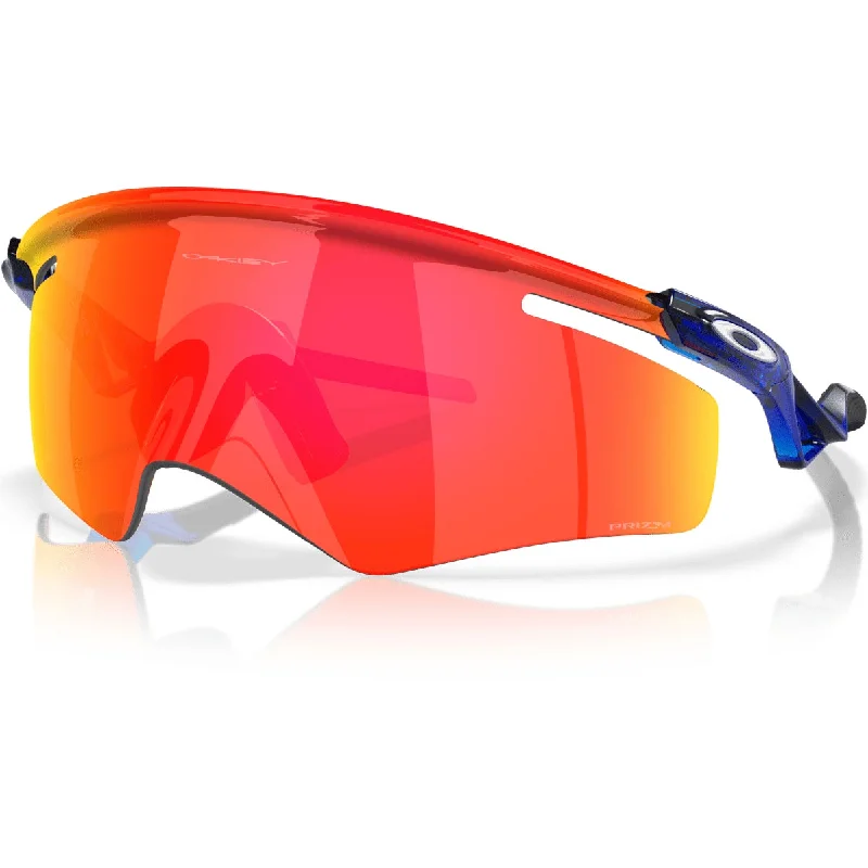 bicycle gear handling-Occhiali Oakley QNTM Kato - Crystal blue prizm ruby