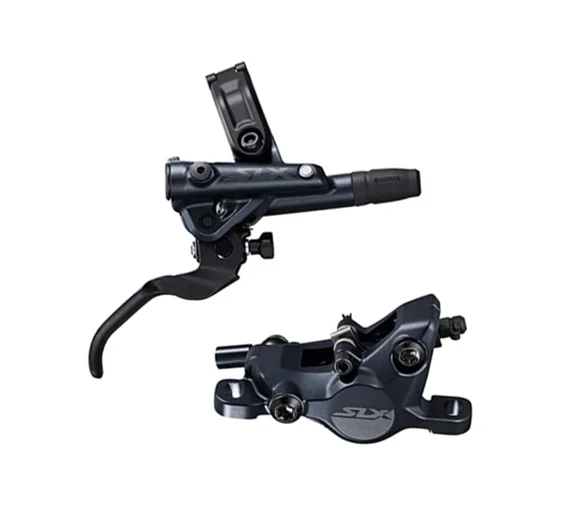 bicycle tire enhancement-Shimano MTB Hydraulic Disc Brake Set SLX with Brake Lever BL-M7100 & Brake Caliper BR-M7100