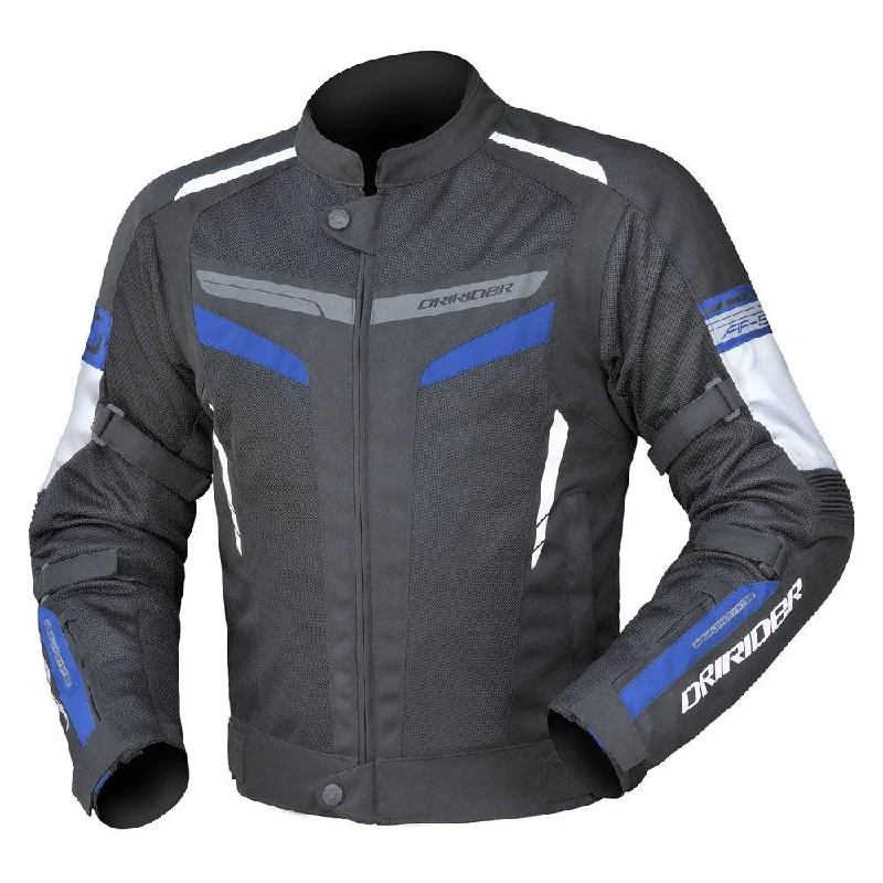 bicycle rotor handling-DRIRIDER AIR-RIDE 5 JACKET - BLACK/BLUE