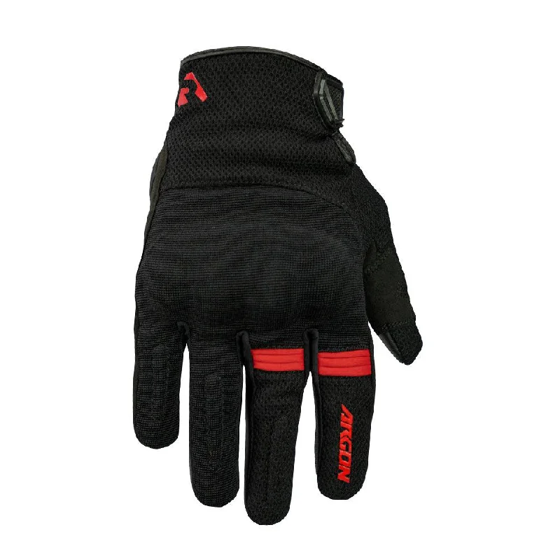 bicycle elbow handling-ARGON SWIFT LADIES GLOVES - BLACK/RED