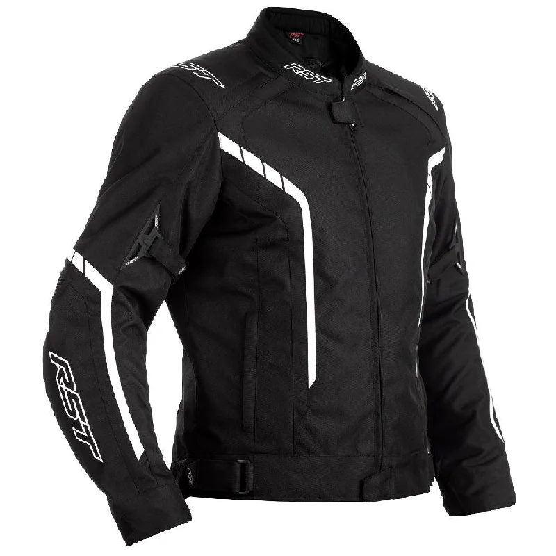 bicycle tool maneuverability-RST AXIS CE SPORT WATERPROOF JACKET - BLACK/WHITE