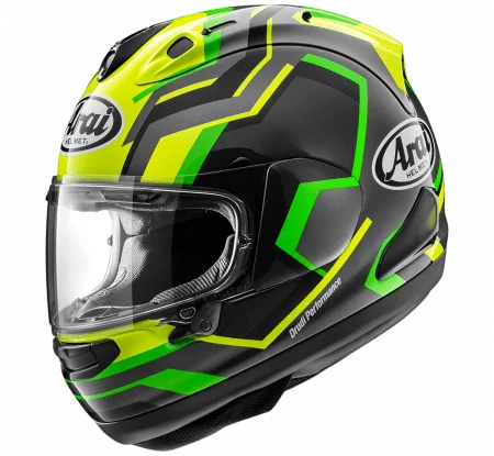 bicycle tool technology-ARAI RX-7V EVO HELMET - RSW FLUOR YELLOW