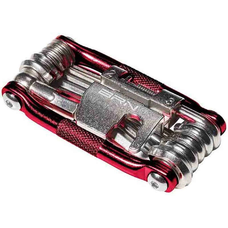 bicycle pedal upgrade-Multitool BRN Multi Smart 17 Funzioni - Rosso