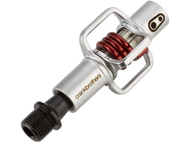 bicycle brake grip-Crankbrothers Pedal Eggbeater 1 Silver/Red