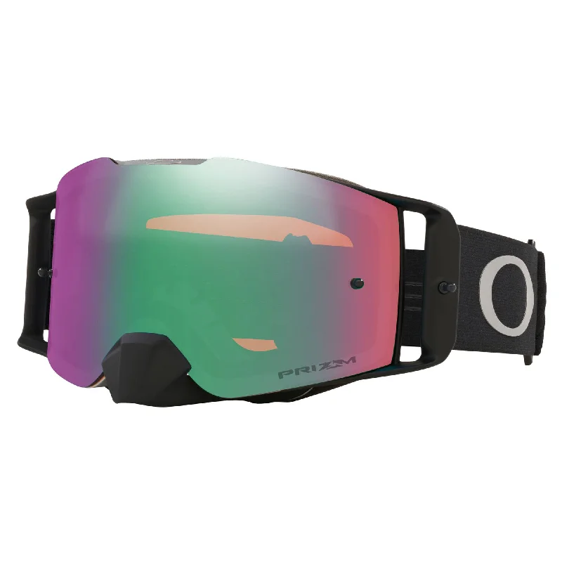 bicycle tool enhancement-OAKLEY FRONT LINE GOGGLES - TUFF BLOCKS BLACK GUNMETAL (PRIZM MX JADE)