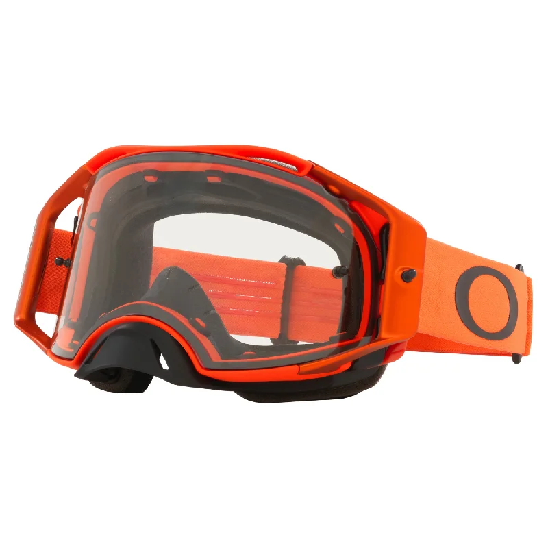 bicycle chain innovation-OAKLEY AIRBRAKE GOGGLES - MOTO ORANGE (CLEAR)