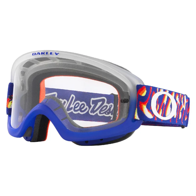 bicycle tire upgrade-OAKLEY O-FRAME 2.0 PRO XS YOUTH GOGGLES - TROY LEE DESIGNS PEACE AND WHEELIES (CLEAR)