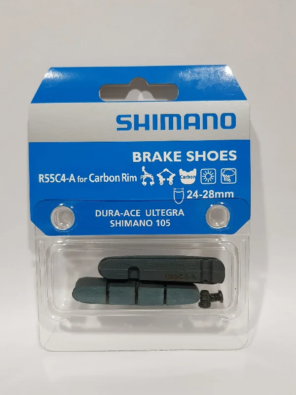 bicycle rust modification-Shimano Brake Pad R55C4-A for Carbon Rims 2-piece pack (1mm thinner)