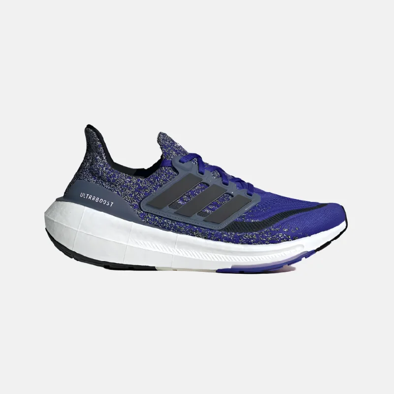 bicycle pedal customization-Adidas Ultraboost Light Men's Running Shoes -Lucid Blue/Core Black/Preloved Ink