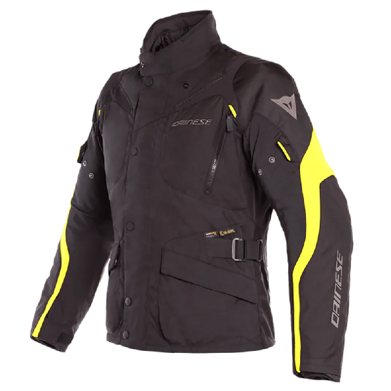 bicycle seatpost noise-DAINESE TEMPEST 2 D-DRY® JACKET - BLACK/FLUO YELLOW