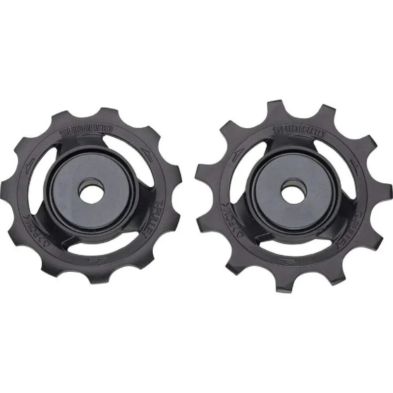 bicycle frame dampening-Shimano Dura Ace RD-R9100 Tension And Guide Pulley Set