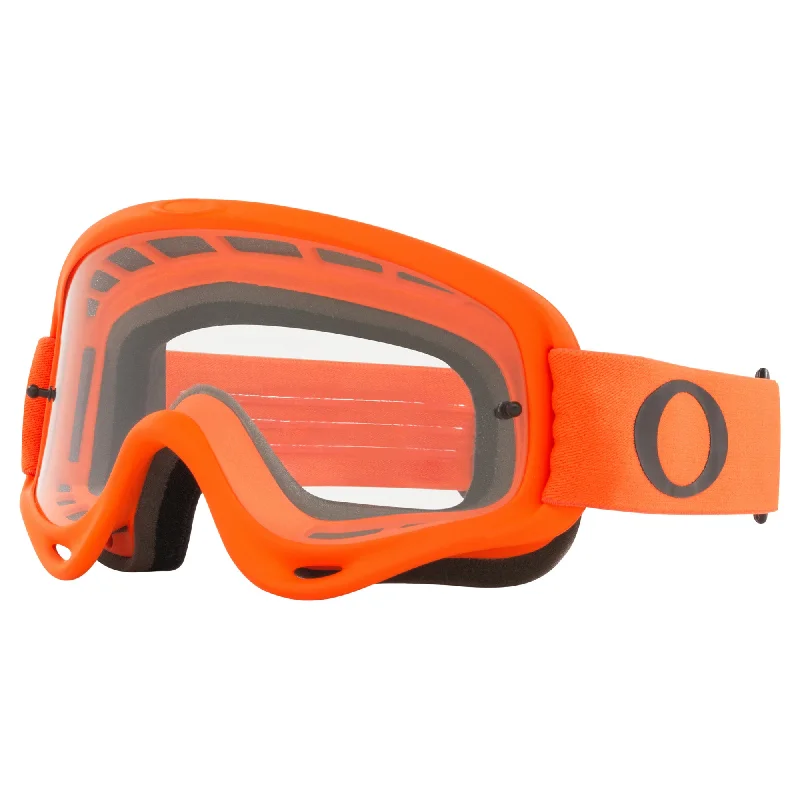 bicycle sidewall stability-OAKLEY O-FRAME XS YOUTH GOGGLES - ORANGE (CLEAR)