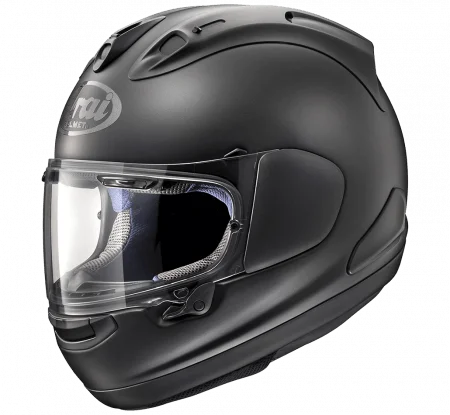 bicycle brake design-ARAI RX-7V EVO HELMET - FROST BLACK