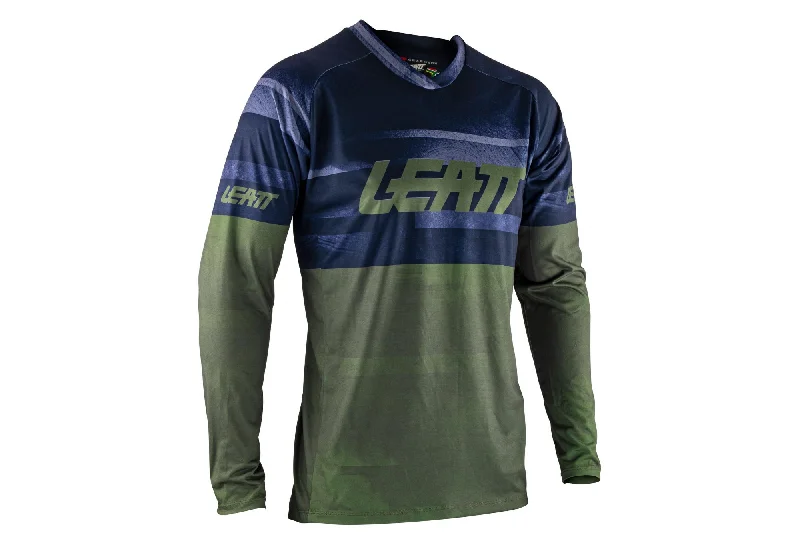 bicycle paint traction-Leatt Jersey Mtb Long 2.0 M Cactus