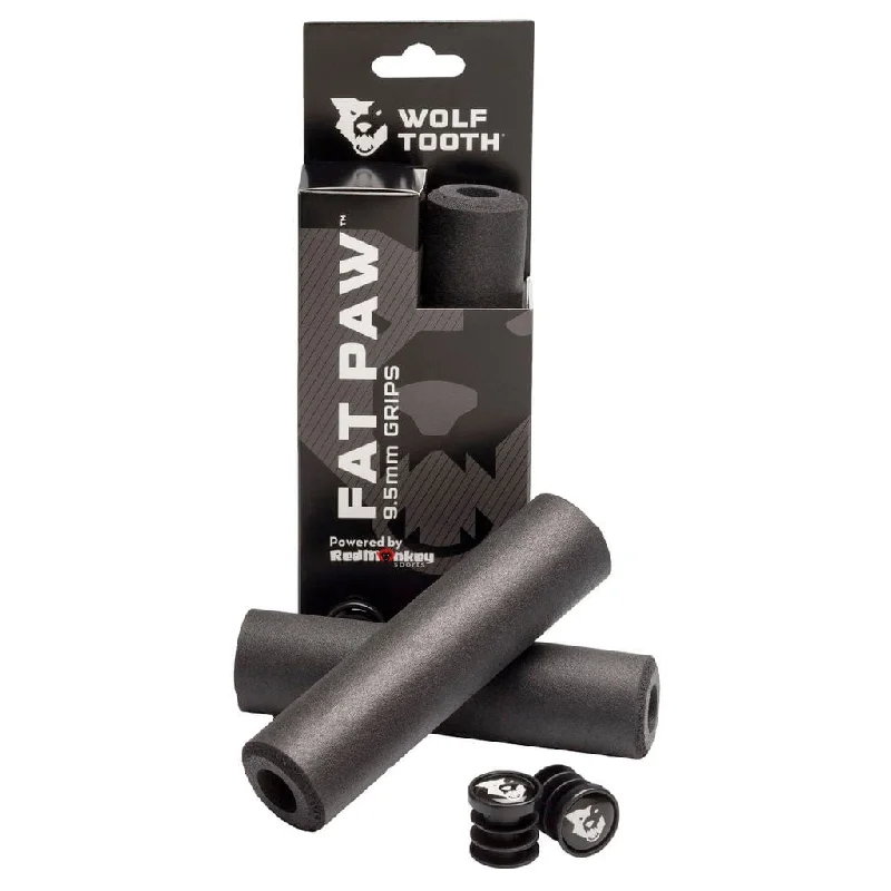 bicycle frame responsiveness-Wolf Tooth Fat Paw Grips