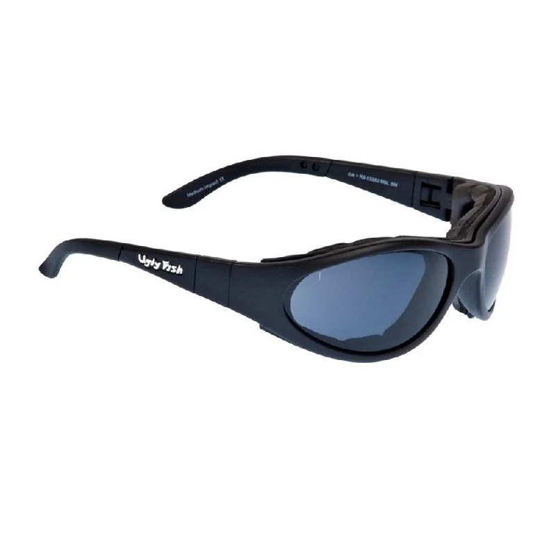 UGLY FISH GLIDE GOGGLES - MATT BLACK/SMOKE