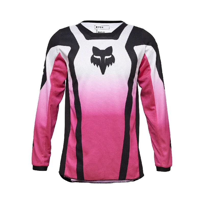 bicycle lever design-FOX 2025 YOUTH GIRLS 180 LEAN JERSEY - BLACK/PINK