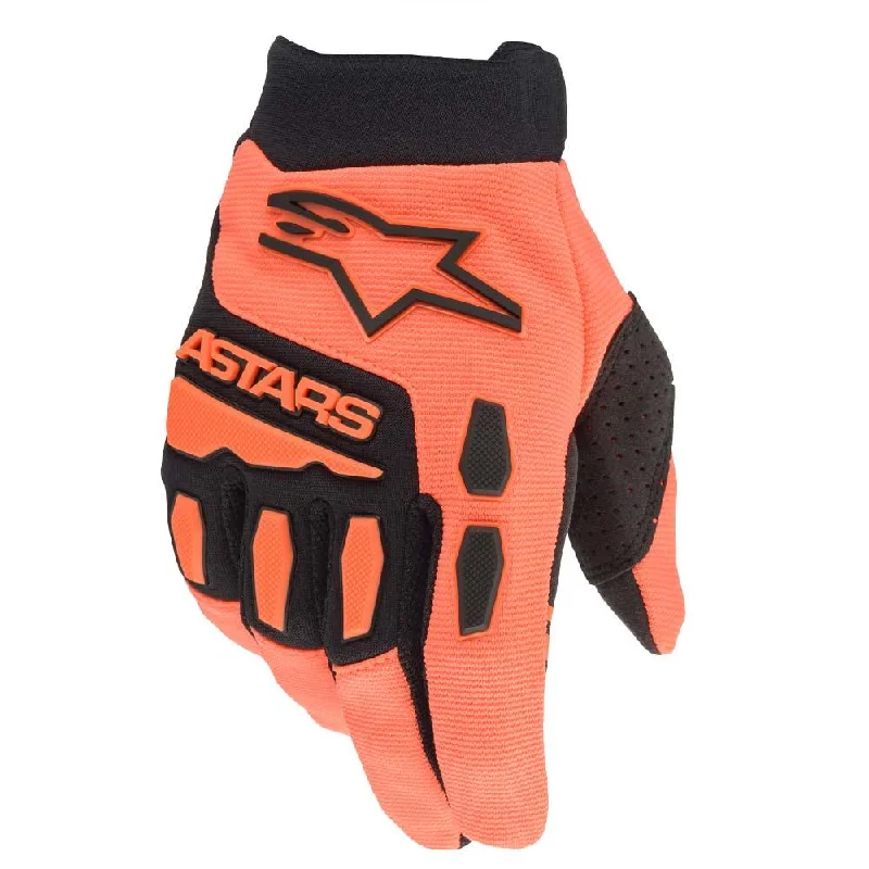 bicycle community handling-ALPINESTARS 2024 FULL BORE GLOVES YOUTH - ORANGE/BLACK