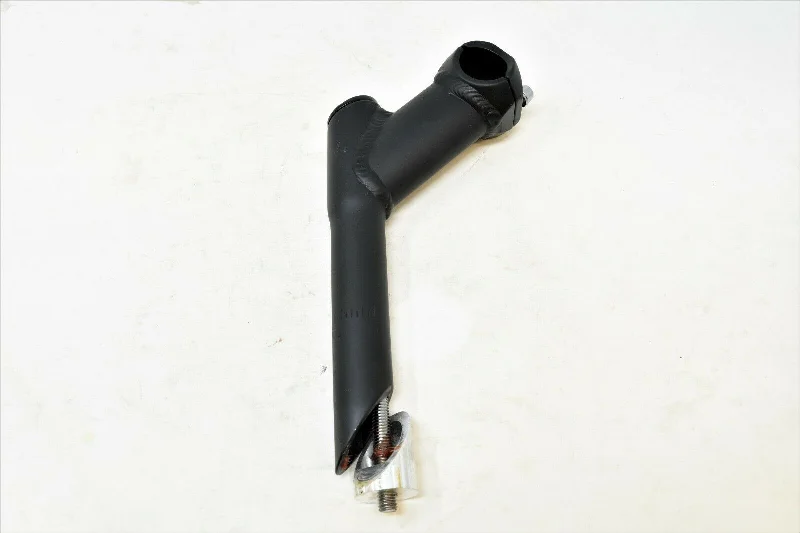 bicycle shoe handling-SHORT REACH 70mm RISER ALLOY BIKE HANDLEBAR STEM 25.4mm MATT BLACK 180mm LENGTH