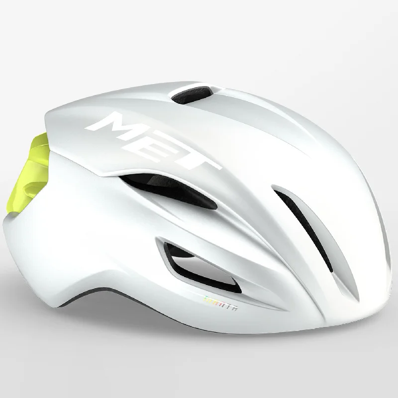 bicycle posture handling-Casco Met Manta Mips - Bianco lime