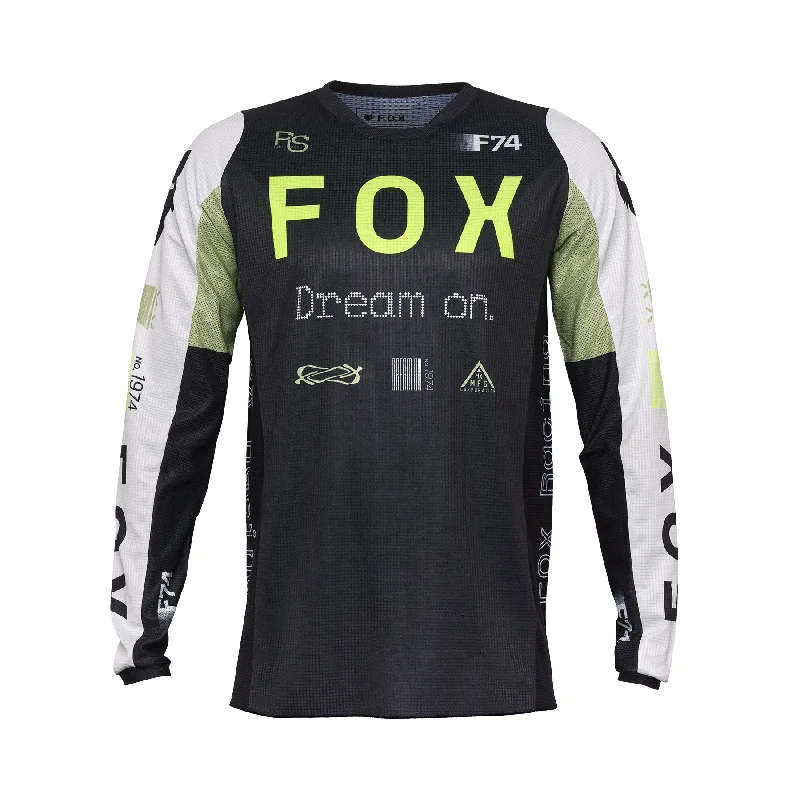 bicycle shoe innovation-FOX 2025 180 RACE SPEC JERSEY - PL GREEN