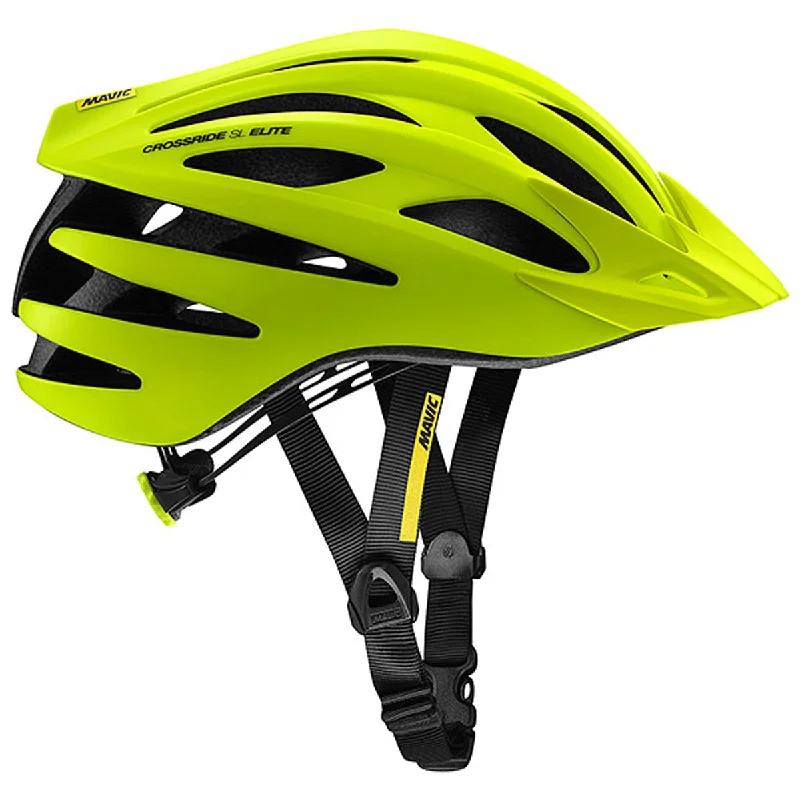 bicycle group handling-Casco Mavic Crossride SL Elite - Giallo fluo