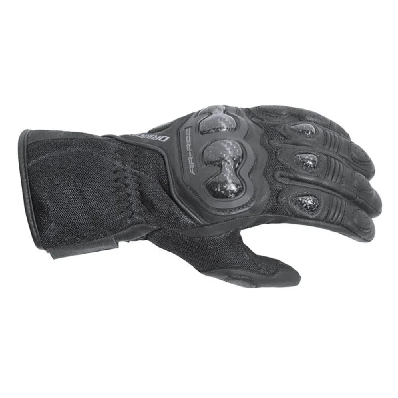 bicycle shoe impact-DRIRIDER AIR-RIDE 2 LONG CUFF LADIES GLOVES - BLACK