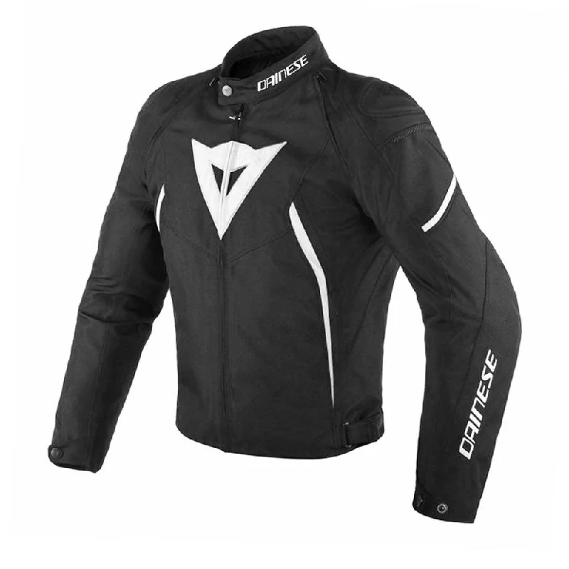 bicycle rust modification-DAINESE AVRO D2 TEX JACKET - BLACK/WHITE