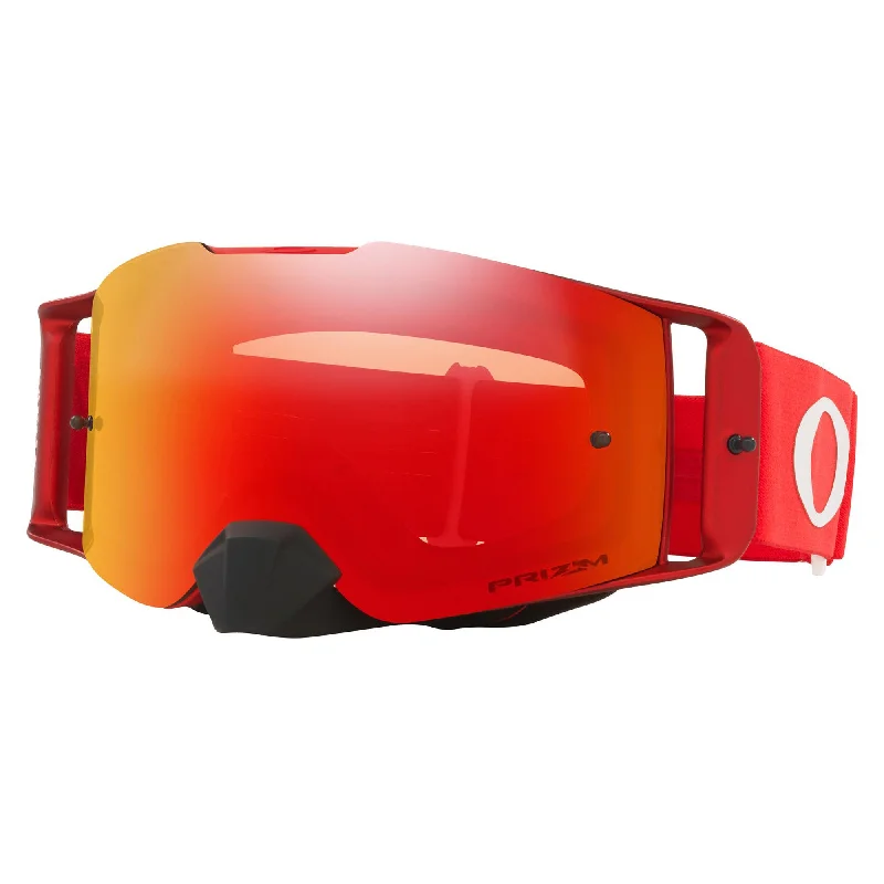 bicycle cleaner refinement-OAKLEY FRONT LINE GOGGLES - MOTO RED (PRIZM MX TORCH IRIDIUM)