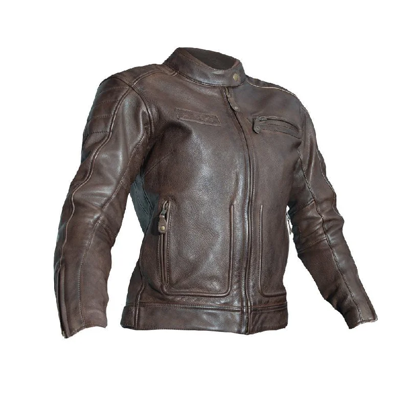 bicycle pedal impact-RST ROADSTER II LADIES JACKET - BROWN